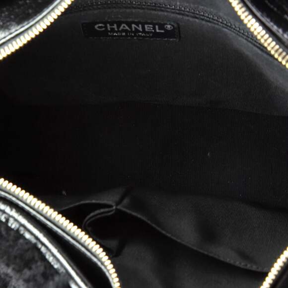 Chanel Gabrielle Hobo Shearling And #149561C19B - Picture 6 of 9